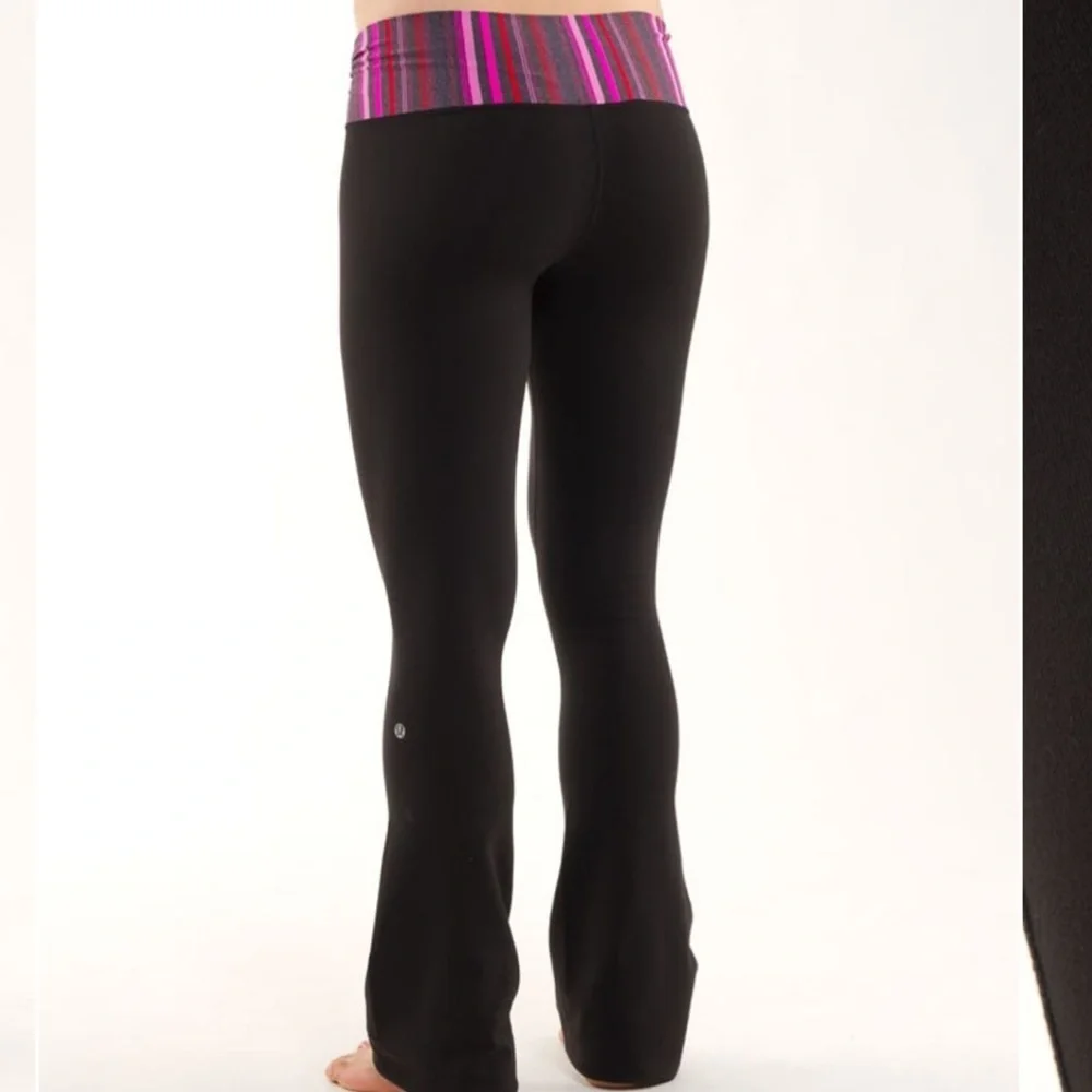 Lululemon Recognition Yoga Pant in Black Elevation Space Dye